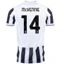Camisola Juventus Weston McKennie 14 Equipamento Primeiro 2021-2022 Manga Curta